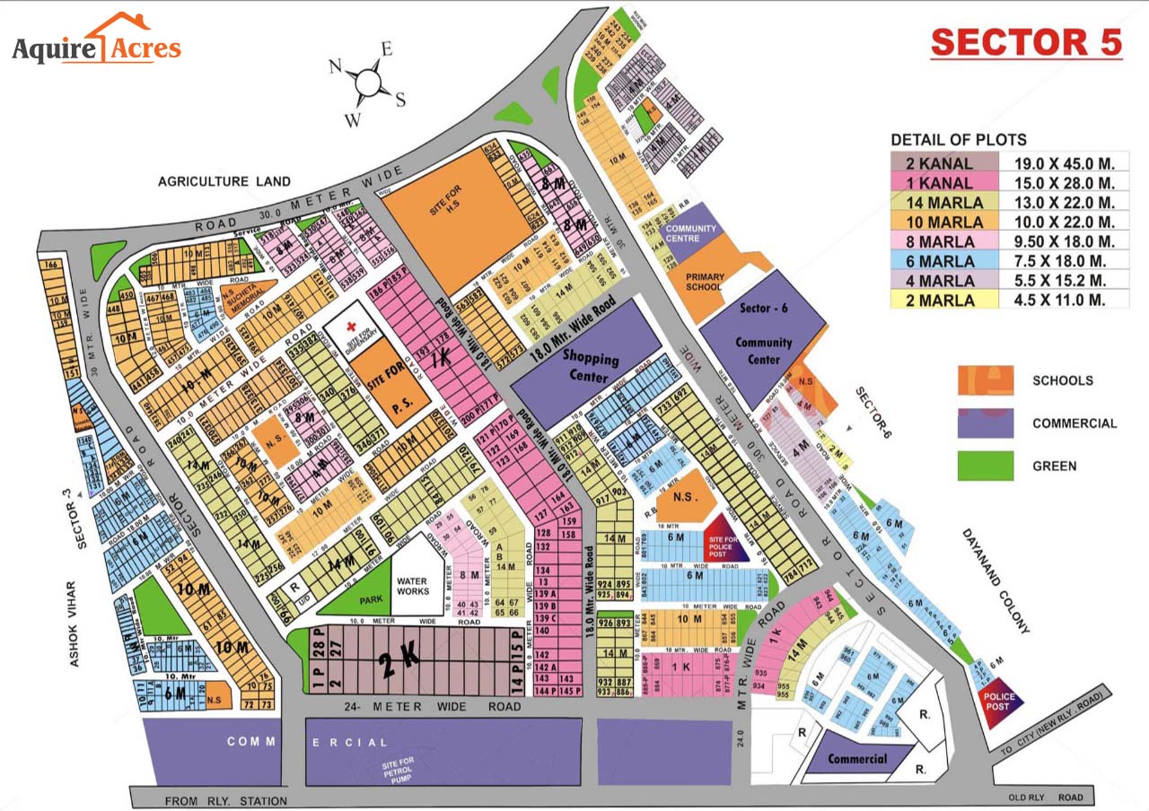 Gurgaon SECTOR 5 map