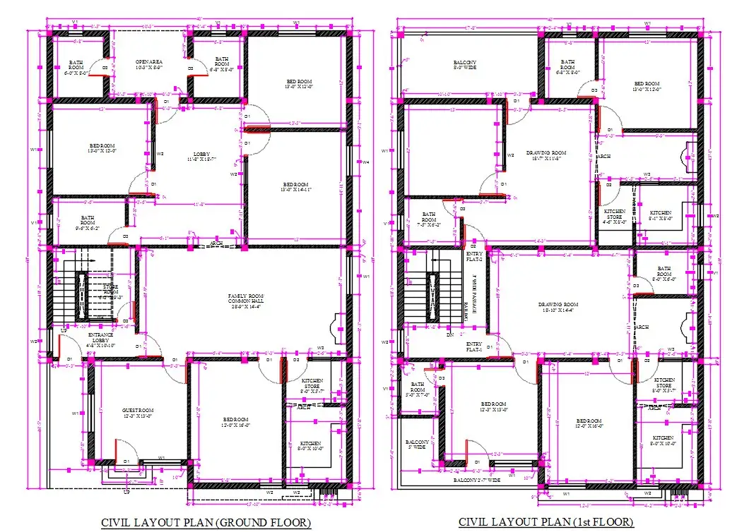 40x60 house plans design