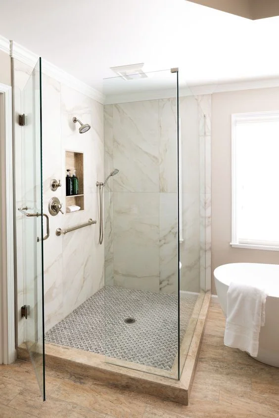 Shower tile design