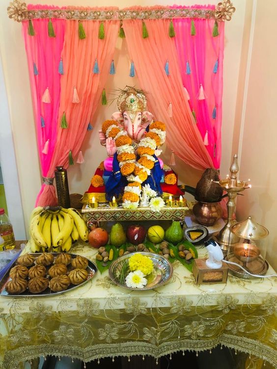 Ganpati Decoration Ideas