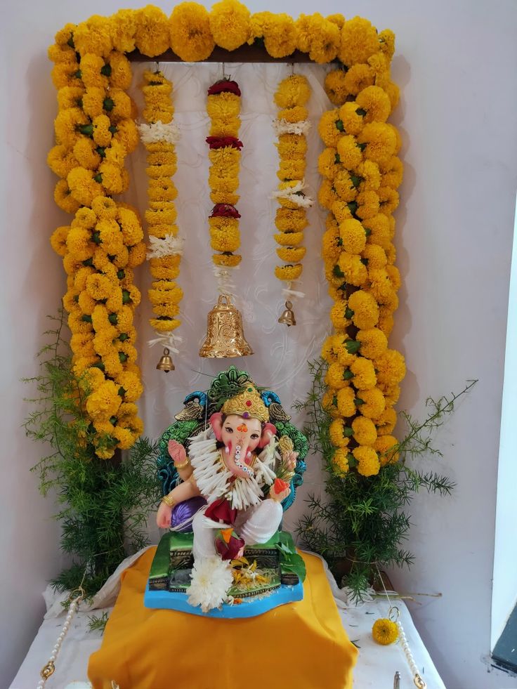 Ganpati Decoration Ideas 7