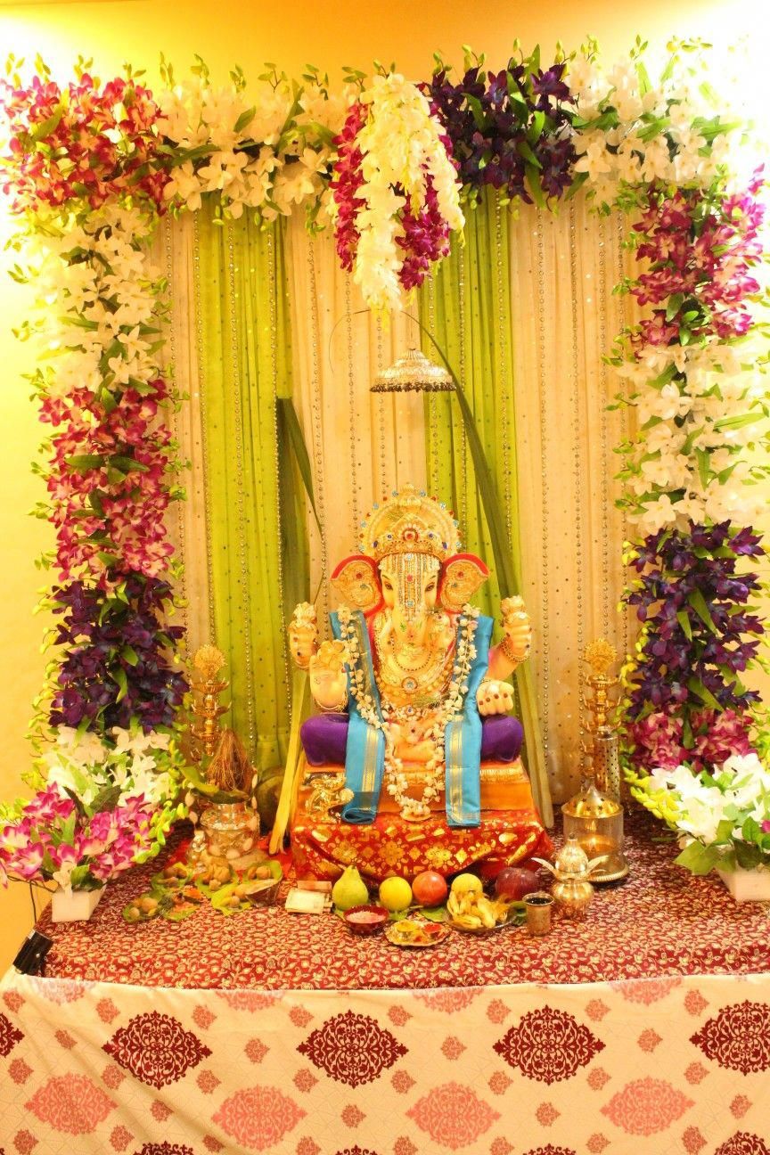 Ganpati Decoration Ideas 6