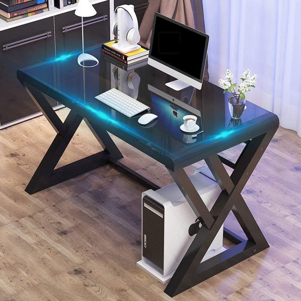 Glass Computer Table Design