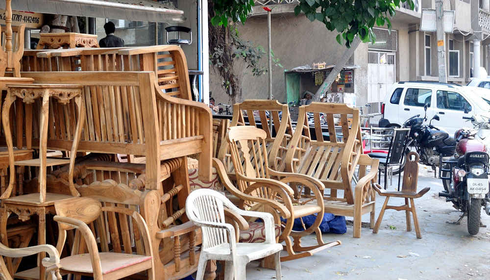 Kirti Nagar Furniture Market