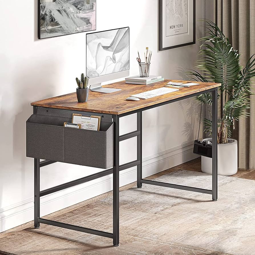 Industrial-Style Computer Table Design