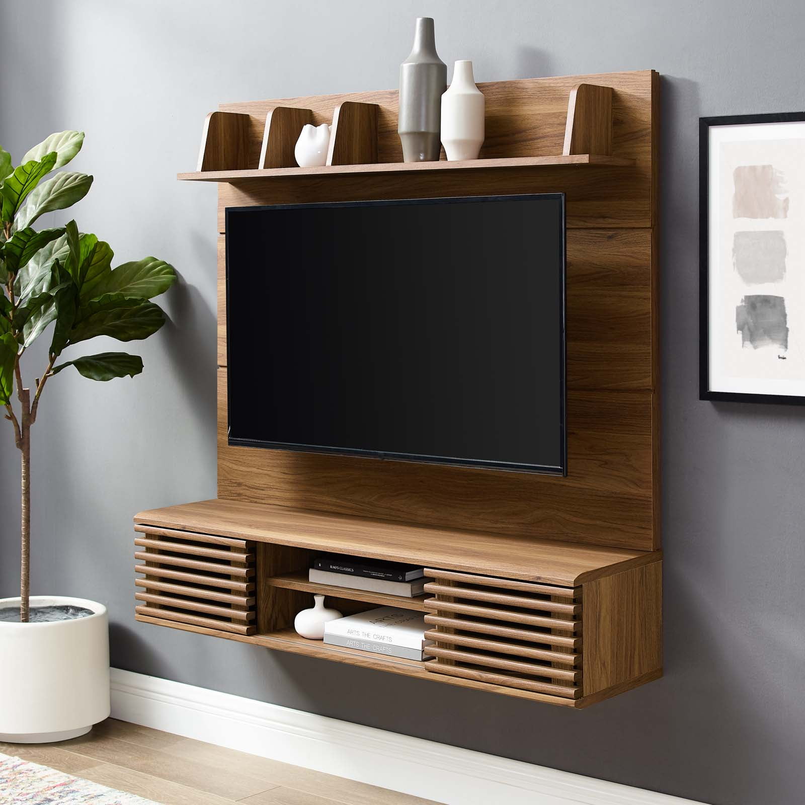 Wall Mounted TV Units