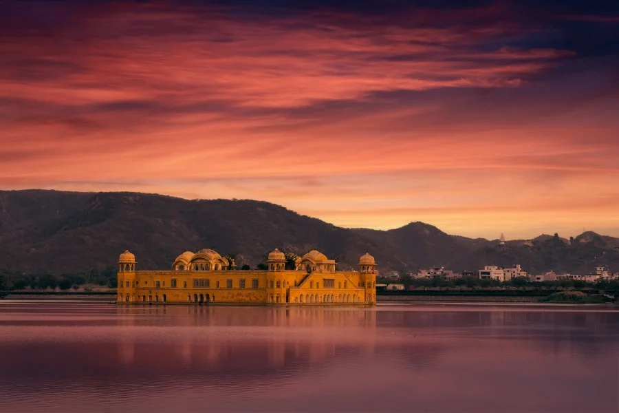 Jaipur market jal mahal