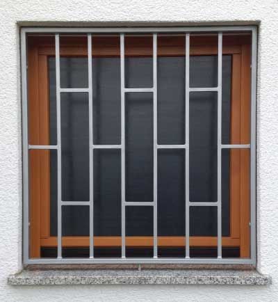 Simple Modern Window Grill Design 