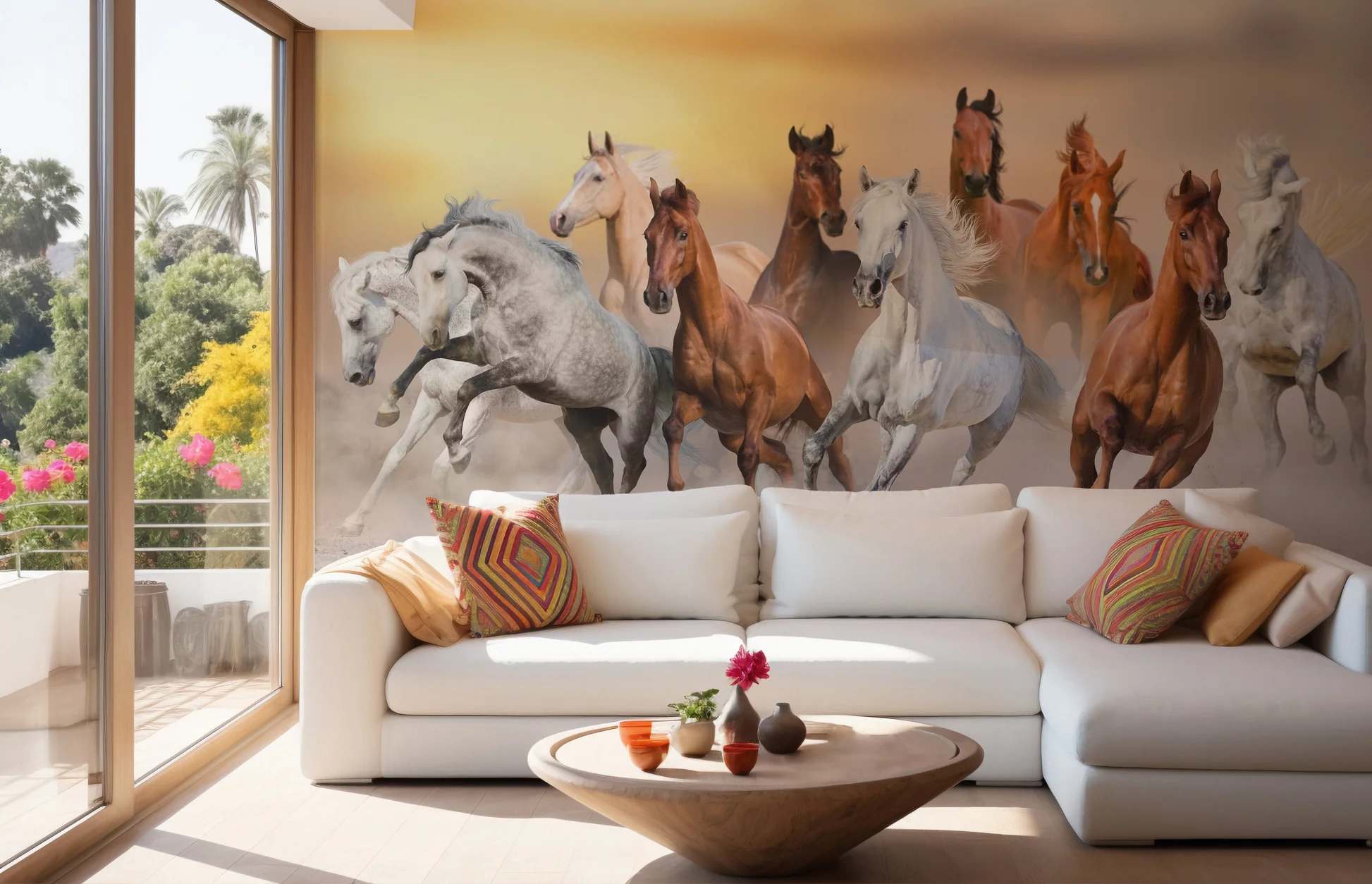 Elegant Horse Wallpaper Design Ideas for Vibrant and Modern Interiors