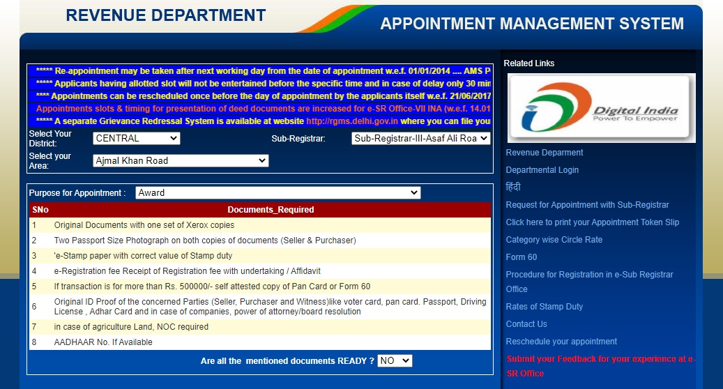 Stamp Duty In delhi