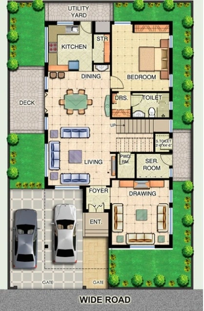 40x60 House Plans - Benefits And How To Select -Aquireacres