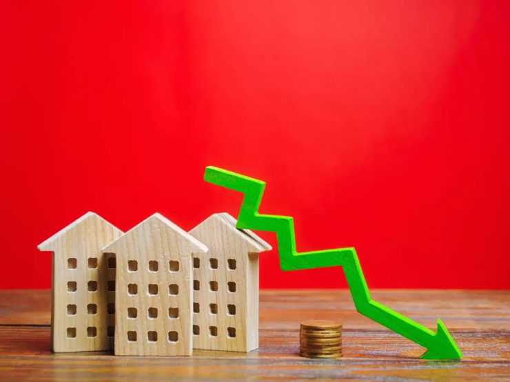 house sales drop