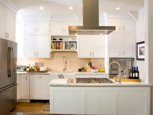 White and other color kitchen design