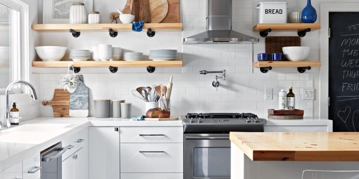 15 Clever and Modern hacks to make a small kitchen look bigger