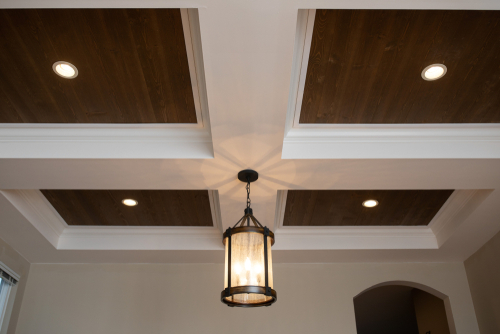 Coffered ceiling