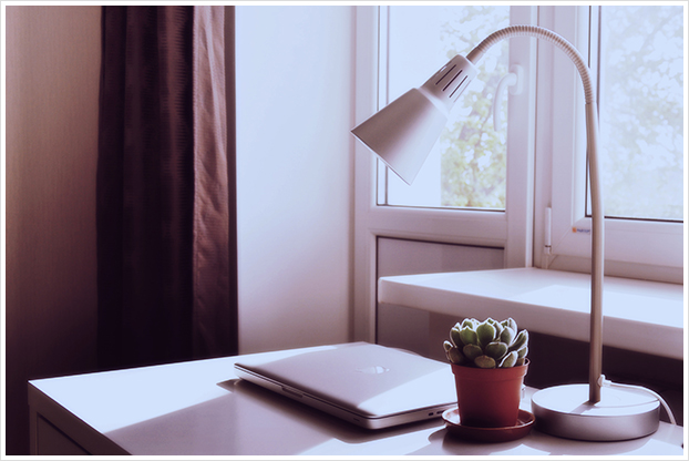 Put a Lamp on Study Table