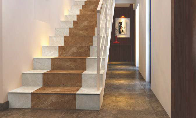 Tiles Design For Stairs:
