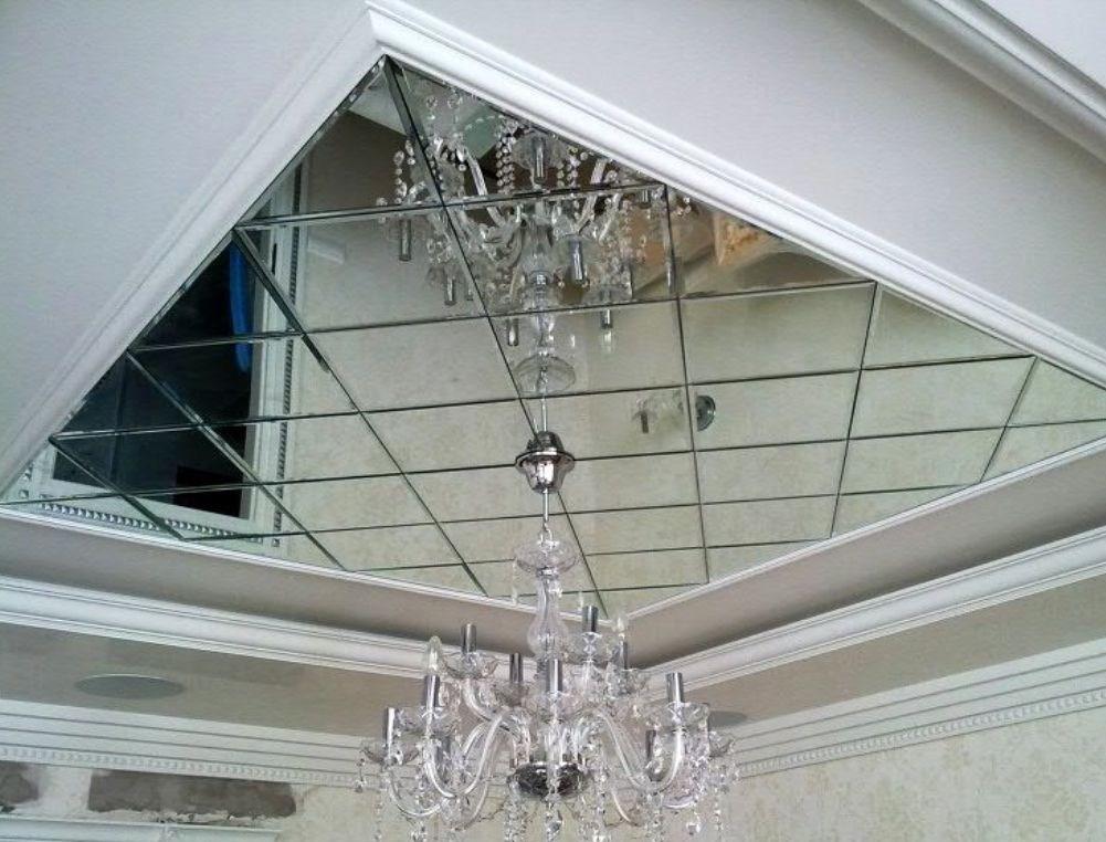 Use glass in the suspended ceiling