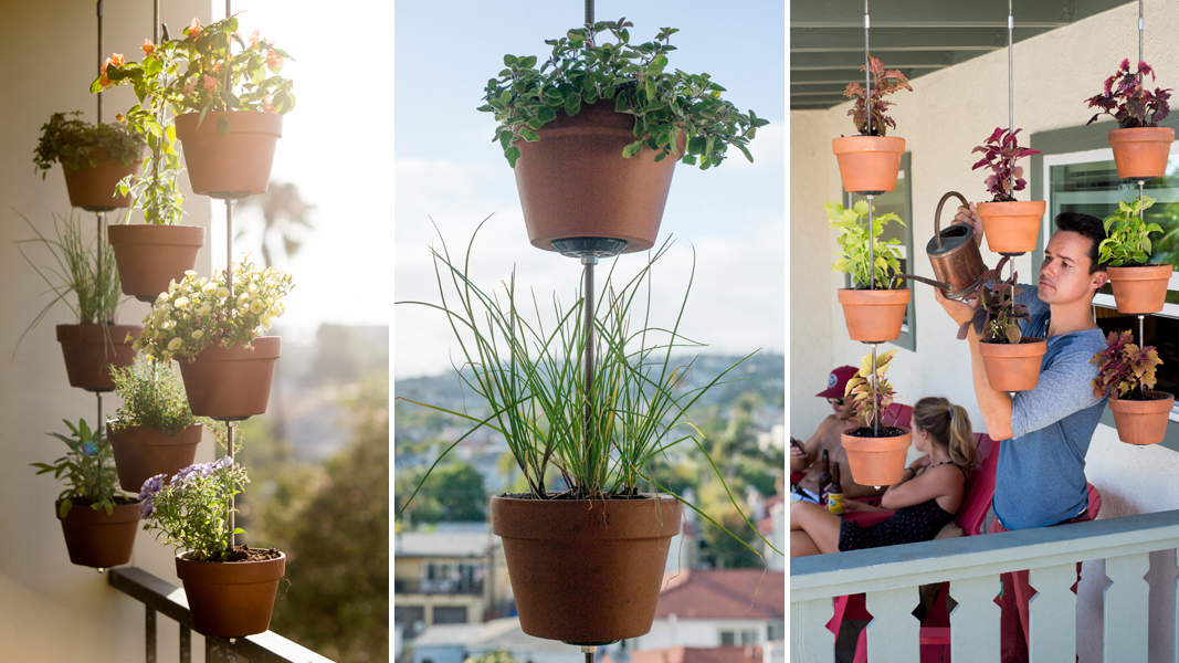 Use Hanging Plant Boxes