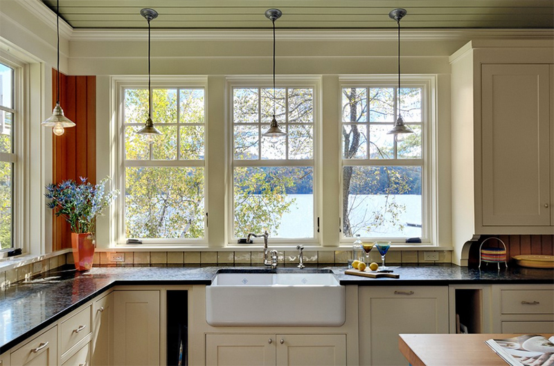 Kitchen window design