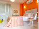 12 Trendiest Orange Two Color Combination for Bedroom Walls
