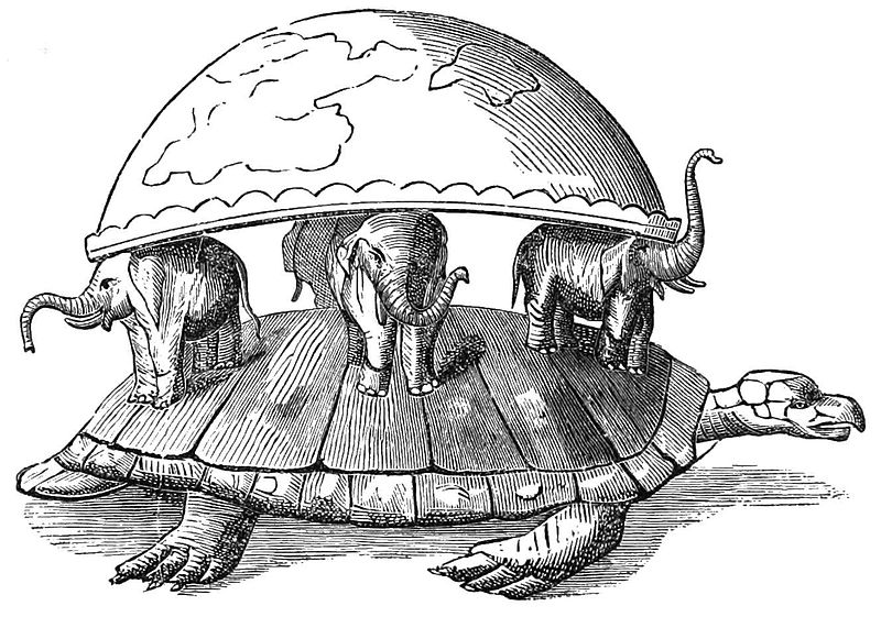 Elephant with tortoise is of significant purpose