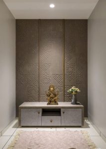 A Granite Mandir Design for Home