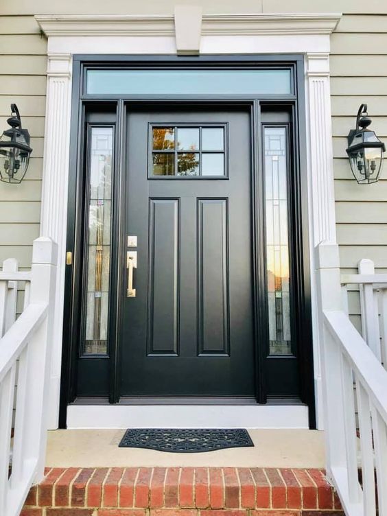 Black Main Door Design for Home