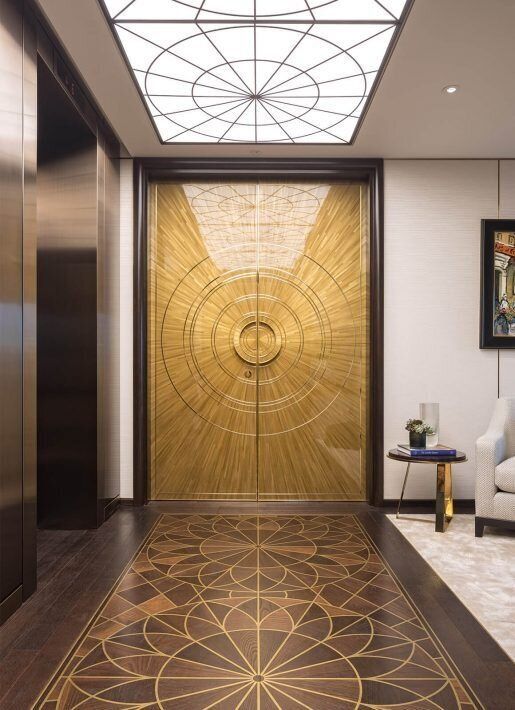 Brass Main Door Design for Home 