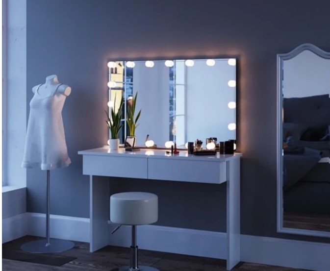 Dressing table mirror with lights Ideas