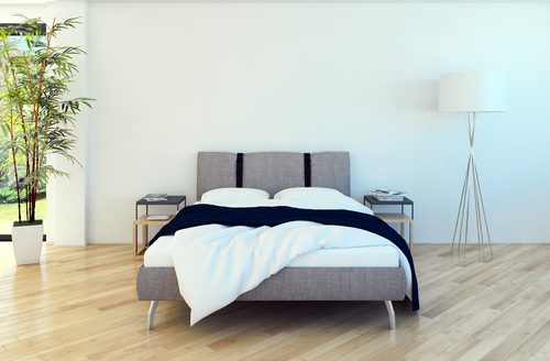 Bed placement as per feng shui for bedroom