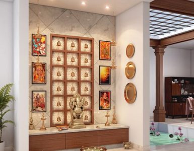 Small Pooja Room Designs in Apartments