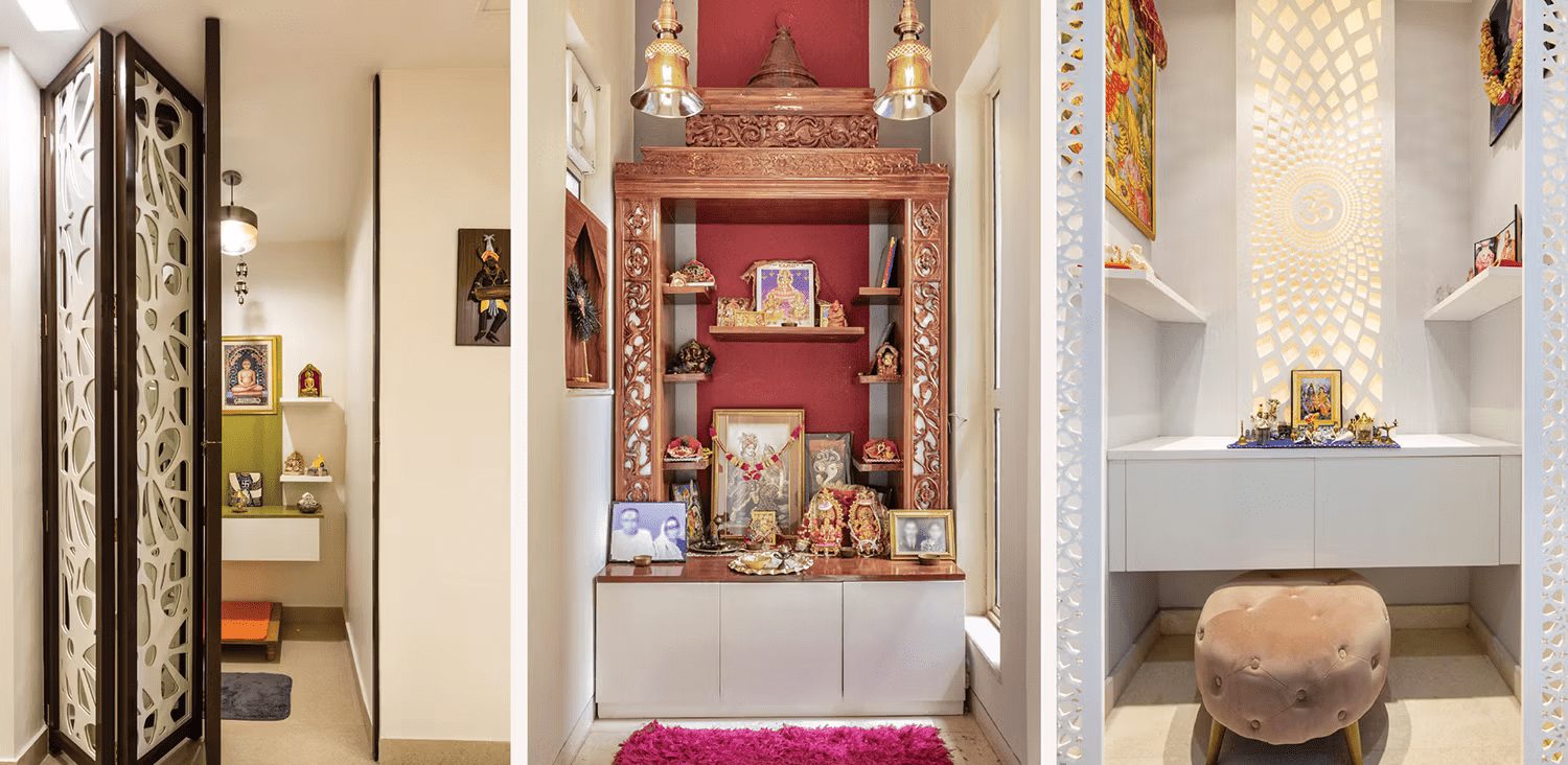 This provides privacy during prayers and adds a sense of sacredness to the space.