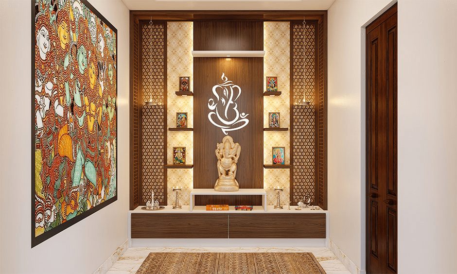 Best 8 Interior Design Ideas For Pooja Room - DM Interior Studio