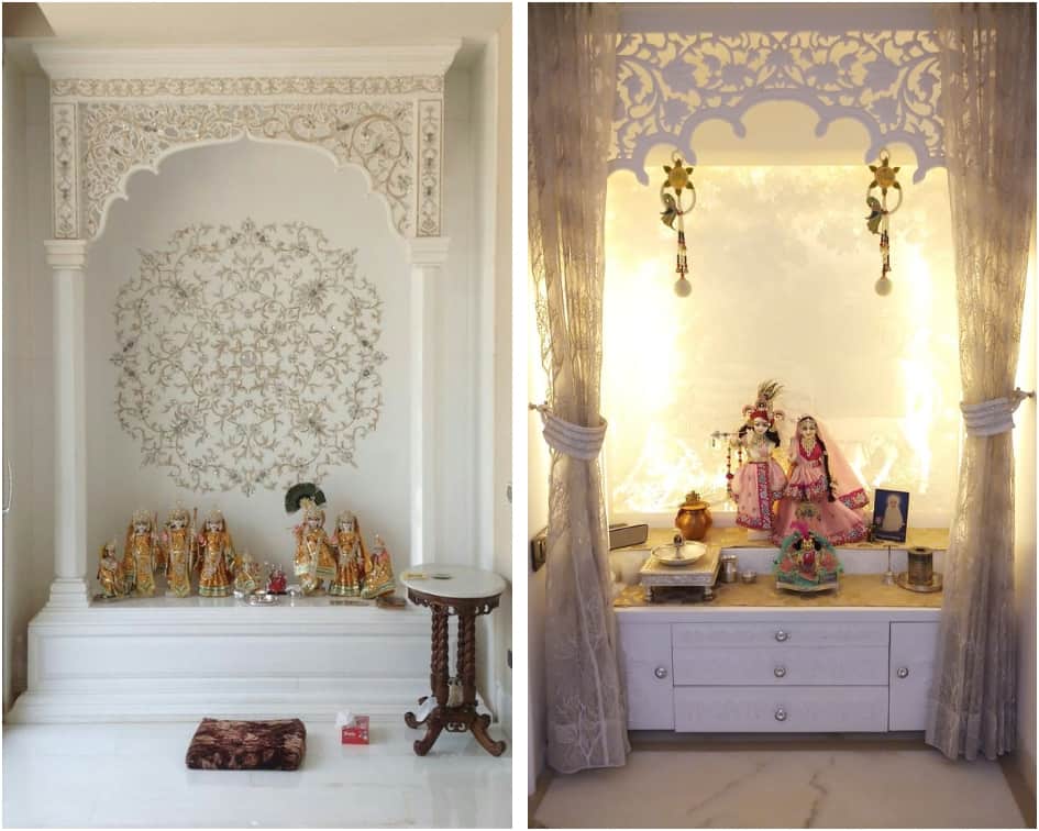 Middle Class Indian Style Pooja Room Designs