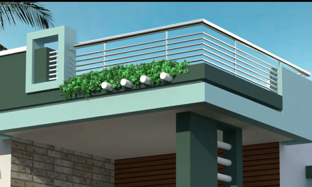 border parapet wall design