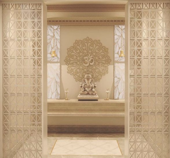 Marble Pooja Room Designs