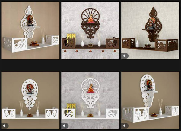 wooden mandir designs