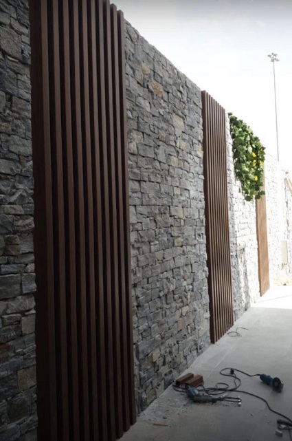 modern boundary wall design