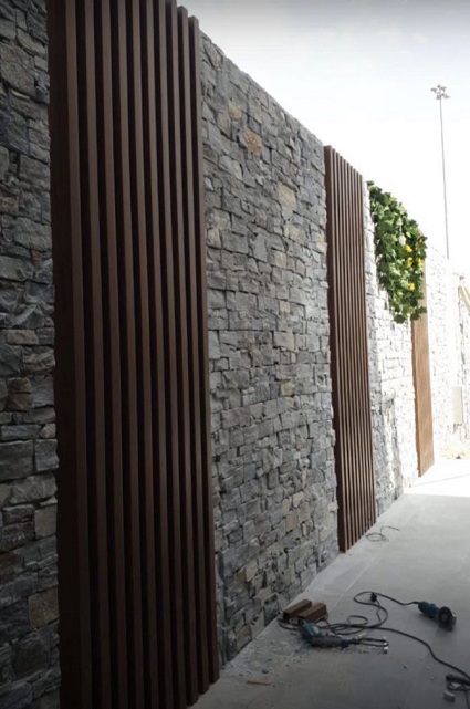 modern boundary wall design 