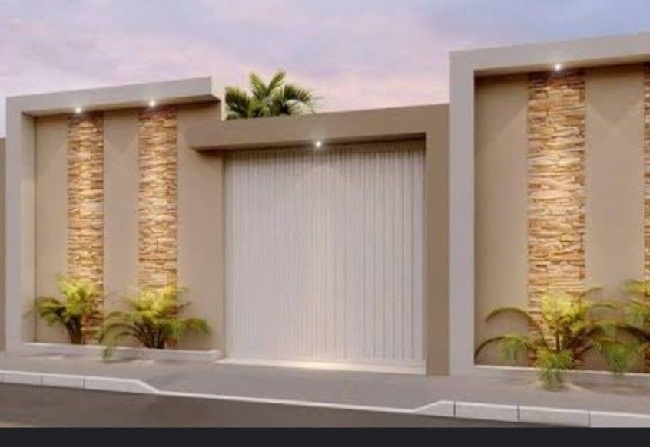 modern boundary wall design 