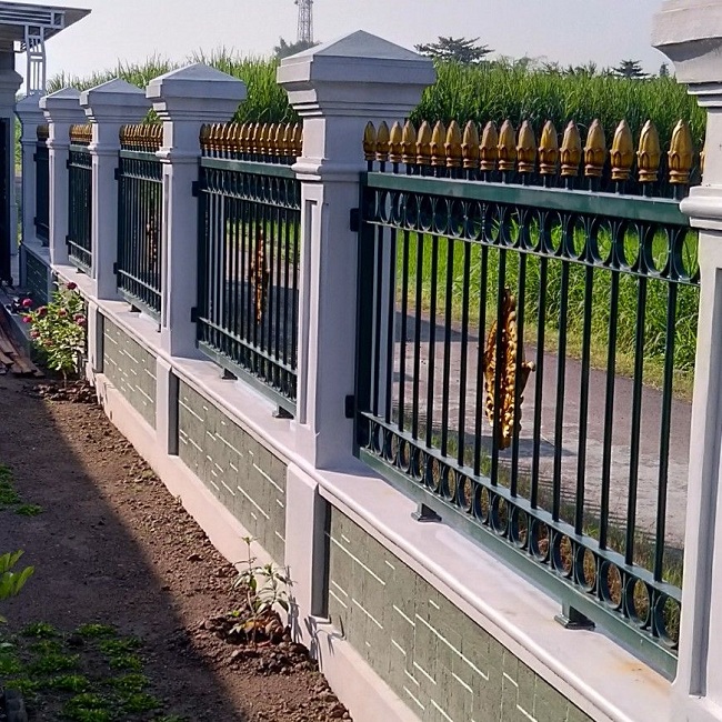 modern boundary wall design 