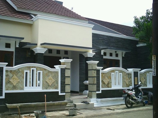 modern boundary wall design 